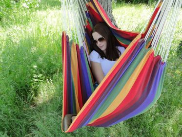 Brazilian Hanging Chair (Color: Hot Colors)