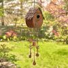 Hanging Birdhouse with Wind Chime and Varying House Styles