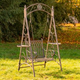 Iron Swing Chair "New York" (Color: Bronze)