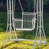 "Oasis" Iron Garden Swing Chair