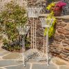 Set of 3 Standing Iron Plant Stands