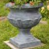 Small Magnesium Urn Style Flower Planter