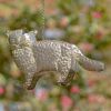 Galvanized Hanging Animal Shaped Birdhouses