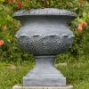 Small Magnesium Urn Style Flower Planter