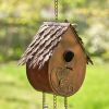 Hanging Birdhouse with Wind Chime and Varying House Styles