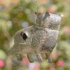 Galvanized Hanging Animal Shaped Birdhouses