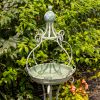 Birdbath with Ceramic Sailor Ball Accent "Mizu"