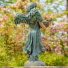 Angel Statue with Birdbath "Jazmin"