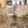 Set of 2 Victorian Style Birdcage Planters  "Copenhagen 1843"