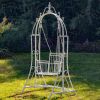 "Oasis" Iron Garden Swing Chair